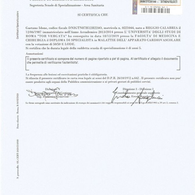 Ingrandire l'immagine: certificate 1