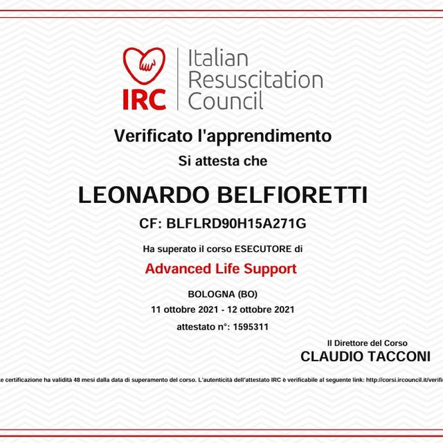 Ingrandire l'immagine: certificate 1