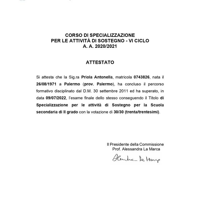 Ingrandire l'immagine: certificate 2