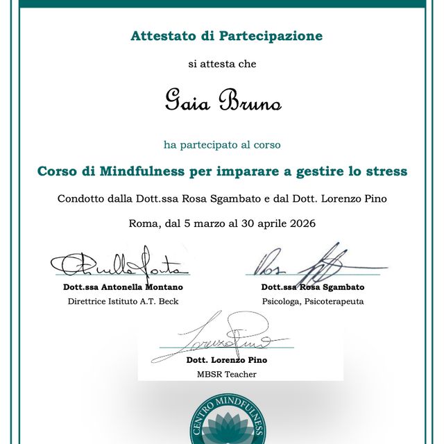 Ingrandire l'immagine: certificate 1