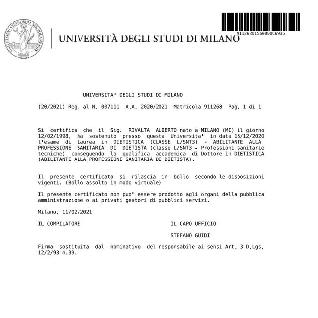 Ingrandire l'immagine: certificate 1