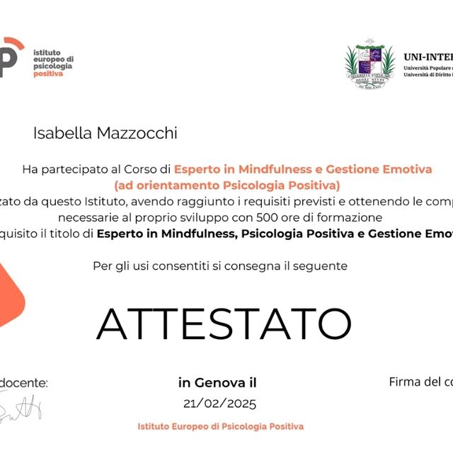Ingrandire l'immagine: certificate 1
