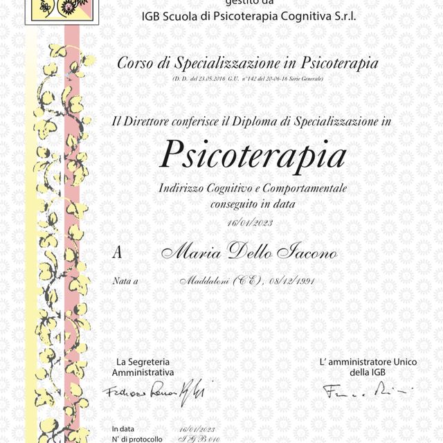 Ingrandire l'immagine: certificate 1