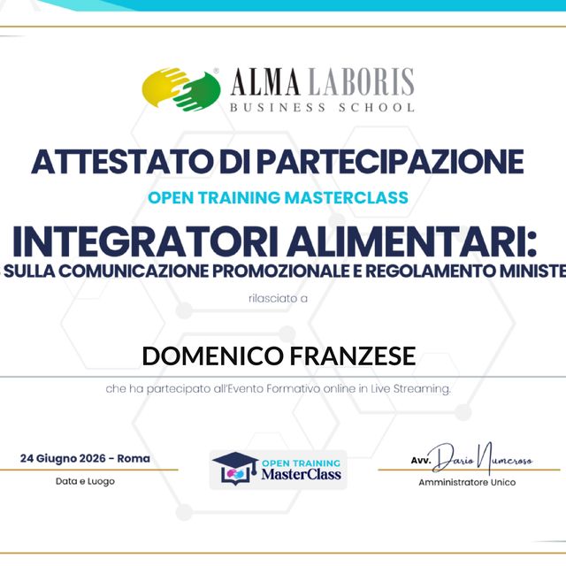 Ingrandire l'immagine: certificate 16