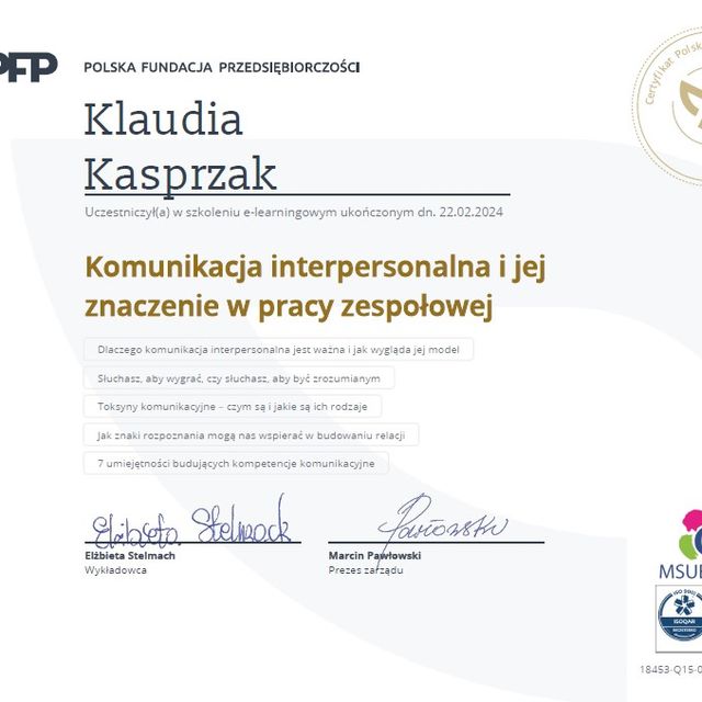 Powiększ obraz: certificate 3