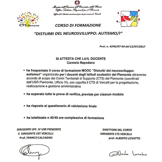 Ingrandire l'immagine: certificate 10