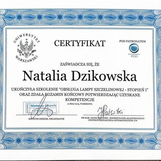 Powiększ obraz: certificate 9