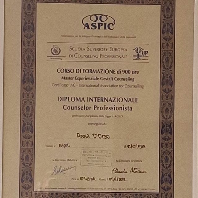 Ingrandire l'immagine: certificate 1