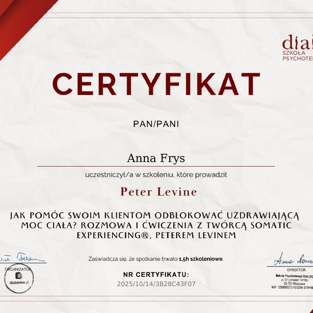 Powiększ obraz: certificate 86