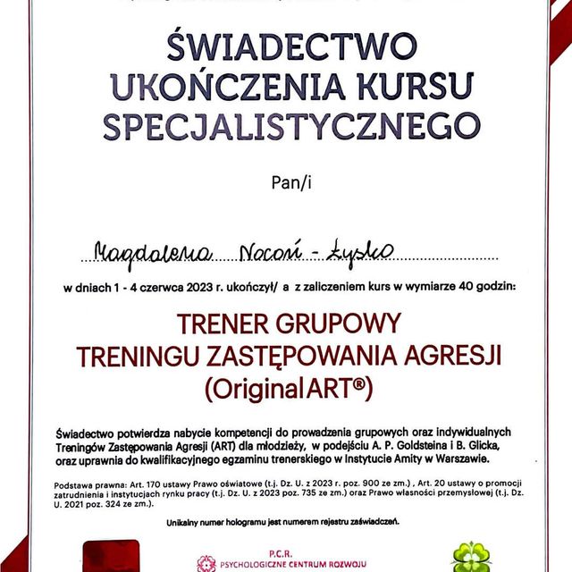 Powiększ obraz: certificate 6