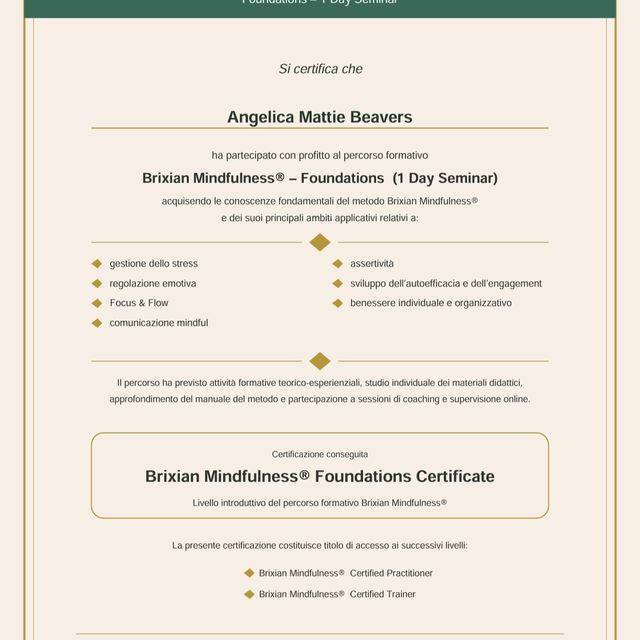 Ingrandire l'immagine: certificate 5