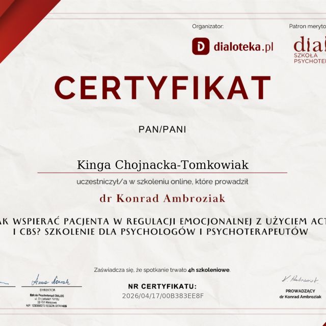 Powiększ obraz: certificate 9