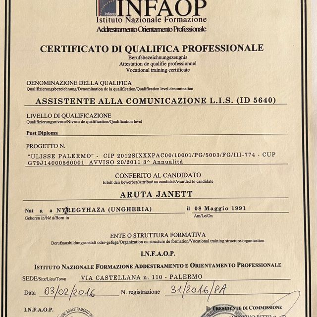 Ingrandire l'immagine: certificate 3