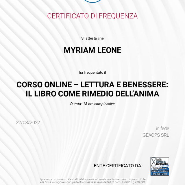 Ingrandire l'immagine: certificate 4