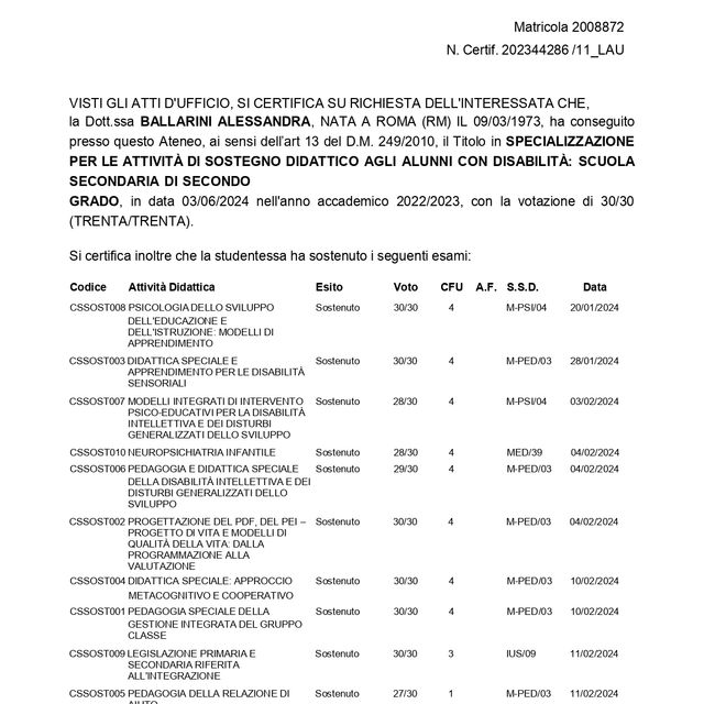 Ingrandire l'immagine: certificate 4
