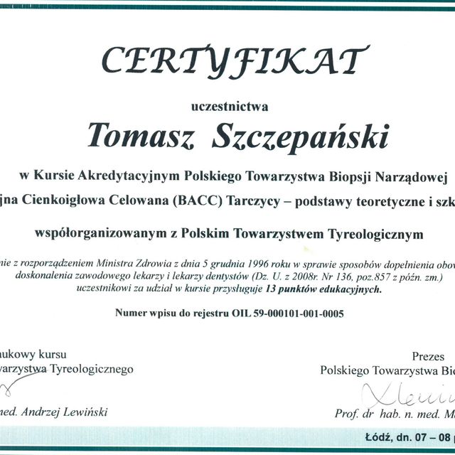 Powiększ obraz: certificate 31
