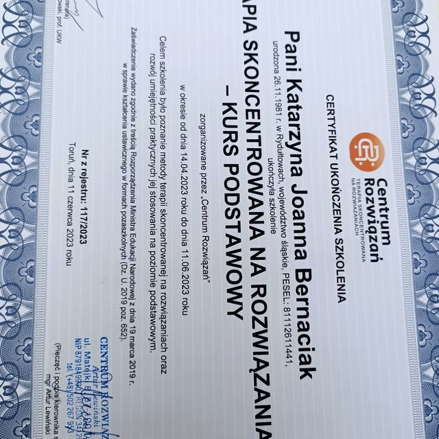 Powiększ obraz: certificate 18