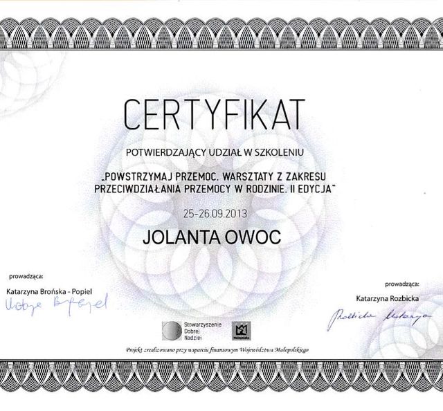 Powiększ obraz: certificate 2