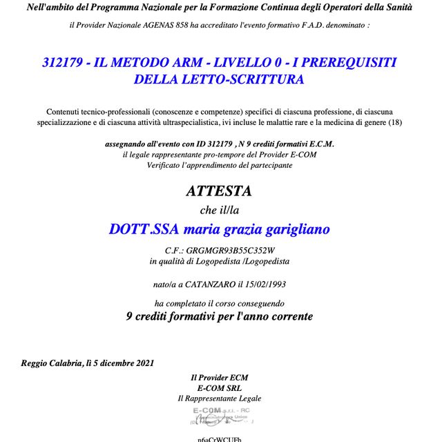Ingrandire l'immagine: certificate 2