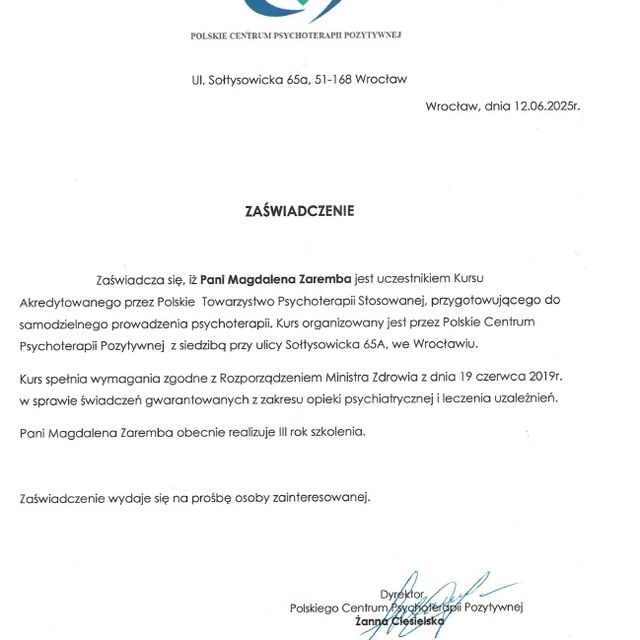 Powiększ obraz: certificate 8