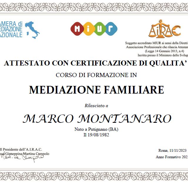 Ingrandire l'immagine: certificate 1