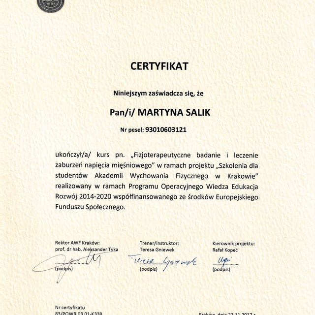 Powiększ obraz: certificate 20