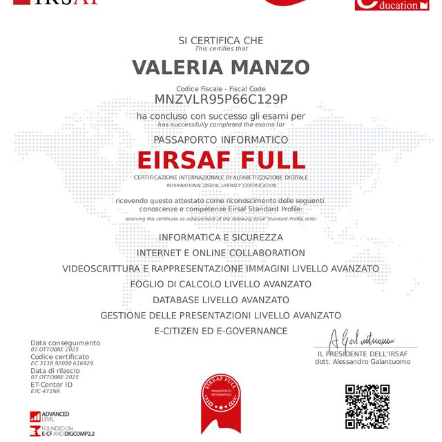 Ingrandire l'immagine: certificate 2