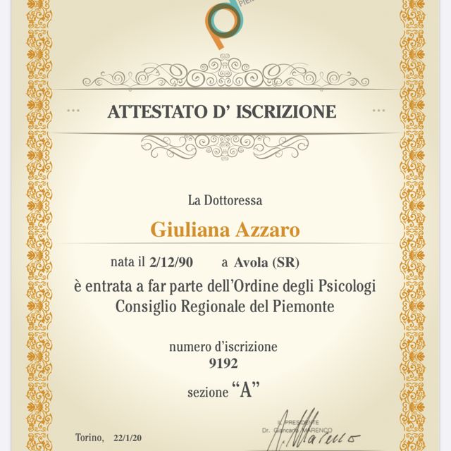 Ingrandire l'immagine: certificate 1