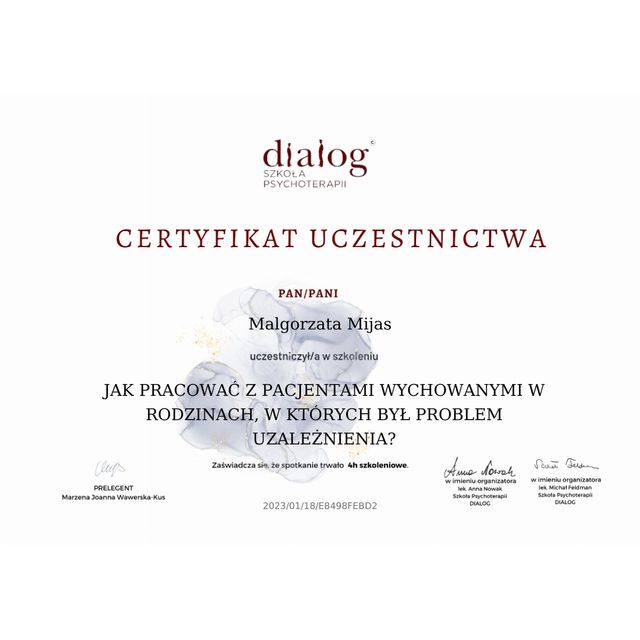 Powiększ obraz: certificate 10