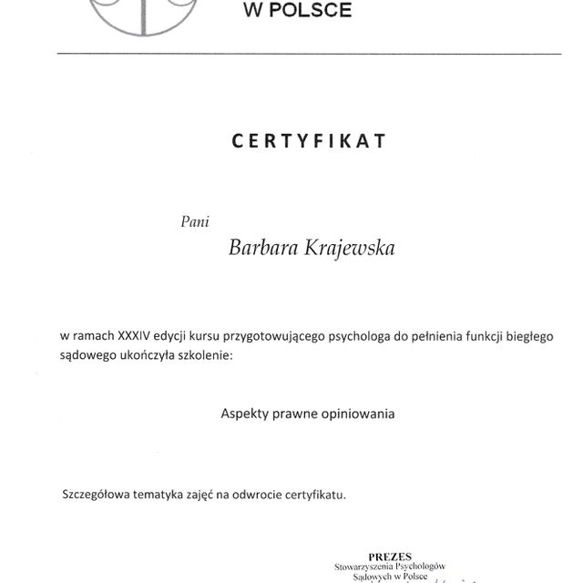 Powiększ obraz: certificate 17