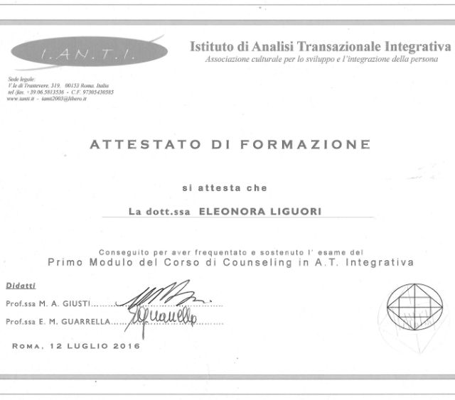 Ingrandire l'immagine: certificate 4