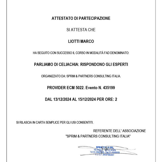 Ingrandire l'immagine: certificate 9