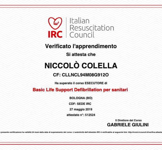 Ingrandire l'immagine: certificate 1