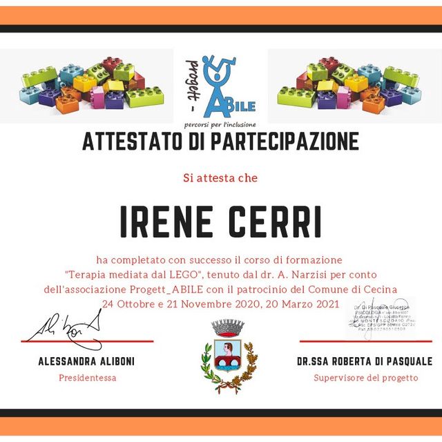 Ingrandire l'immagine: certificate 2