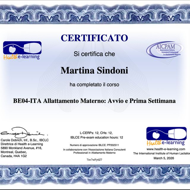 Ingrandire l'immagine: certificate 12