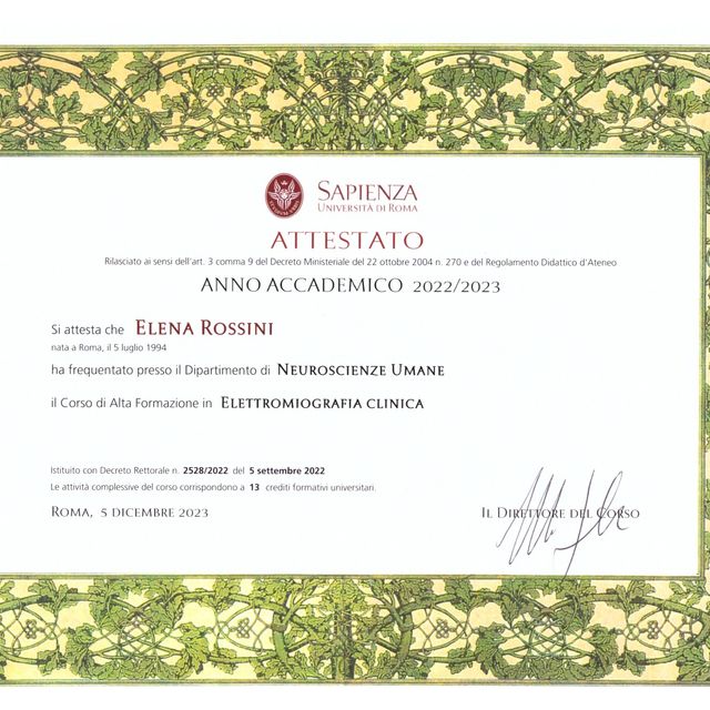 Ingrandire l'immagine: certificate 1