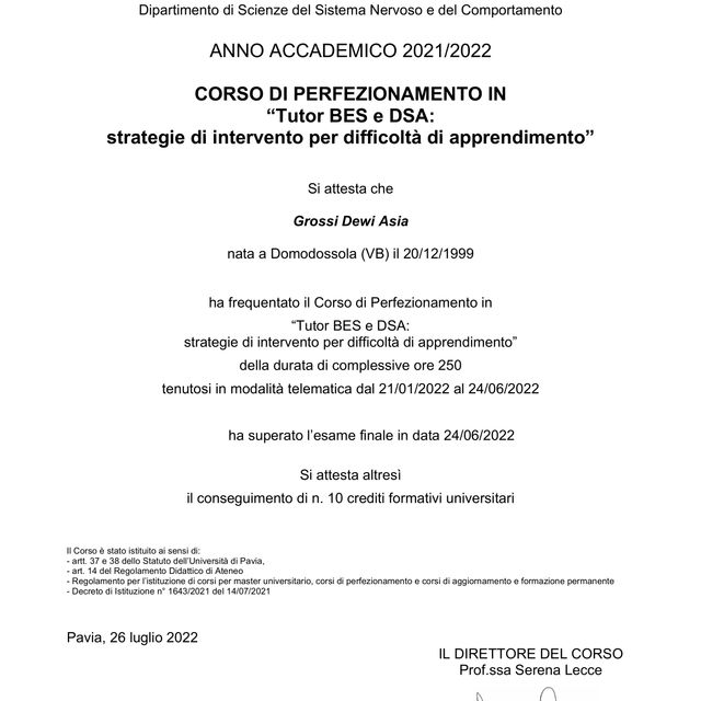 Ingrandire l'immagine: certificate 3