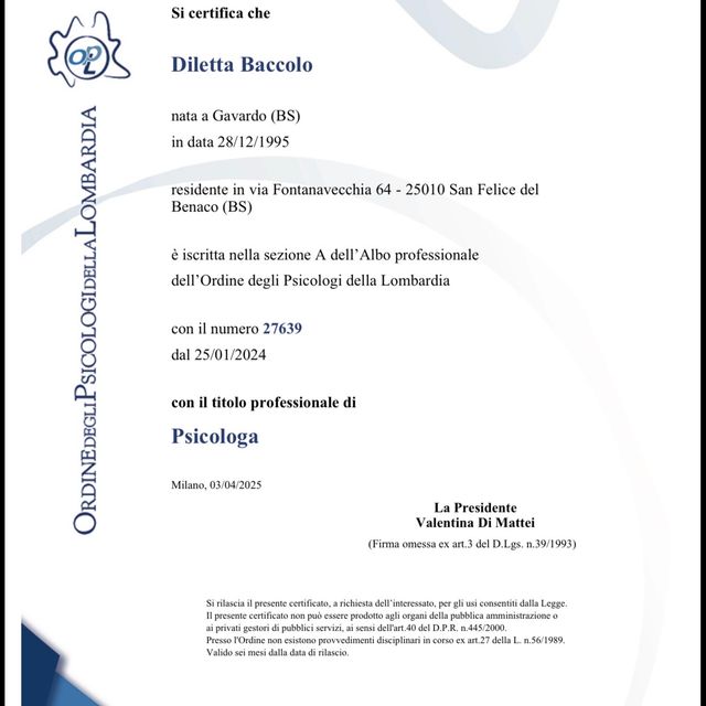 Ingrandire l'immagine: certificate 1