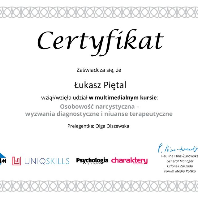 Powiększ obraz: certificate 12