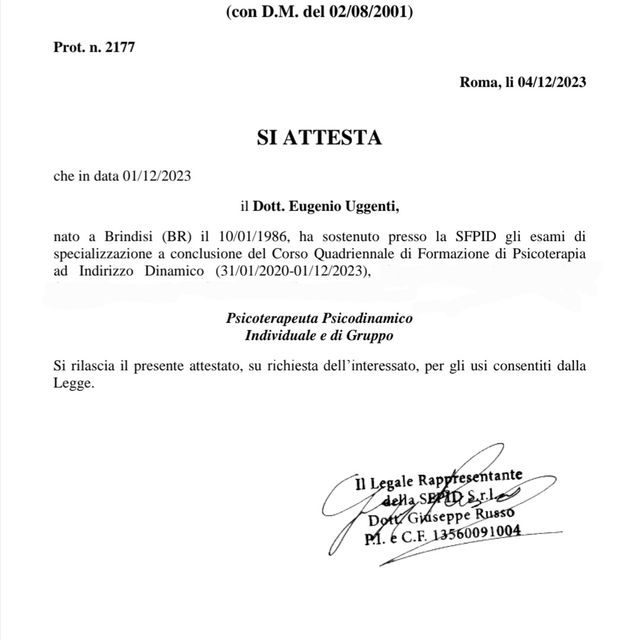 Ingrandire l'immagine: certificate 1