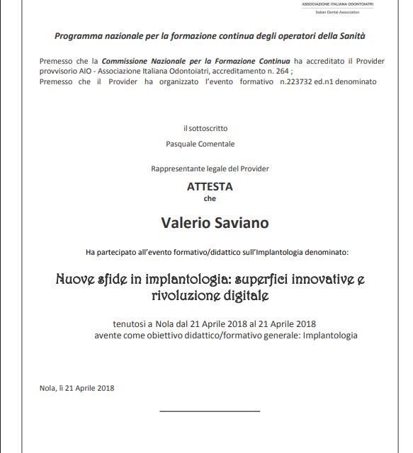 Ingrandire l'immagine: certificate 10