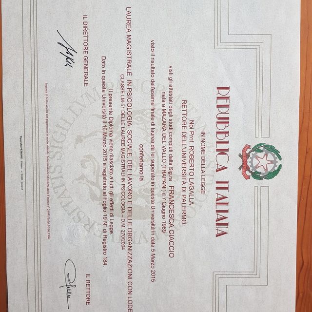 Ingrandire l'immagine: certificate 1