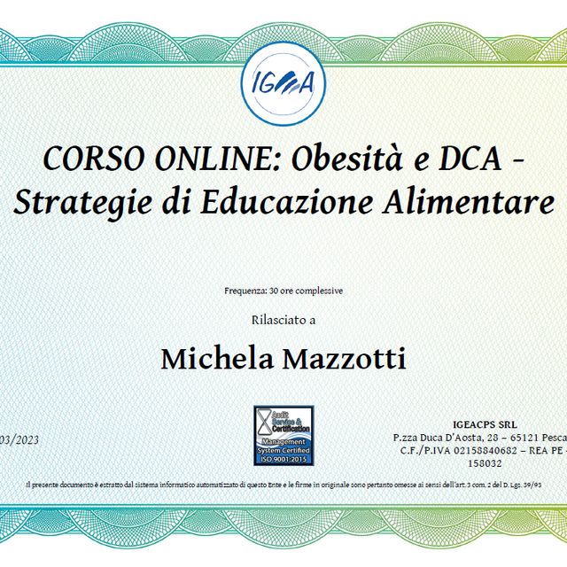 Ingrandire l'immagine: certificate 3