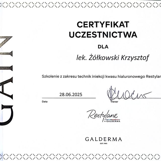 Powiększ obraz: certificate 8