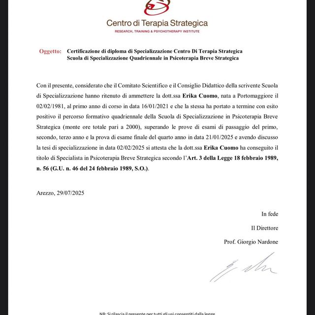 Ingrandire l'immagine: certificate 412