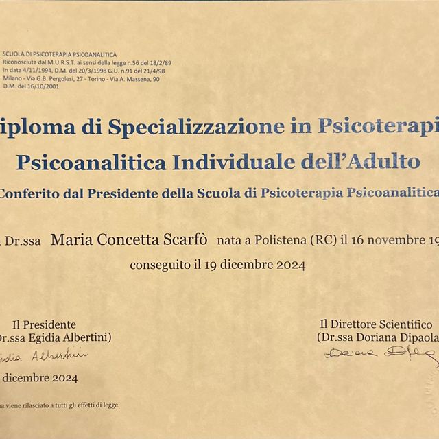 Ingrandire l'immagine: certificate 1