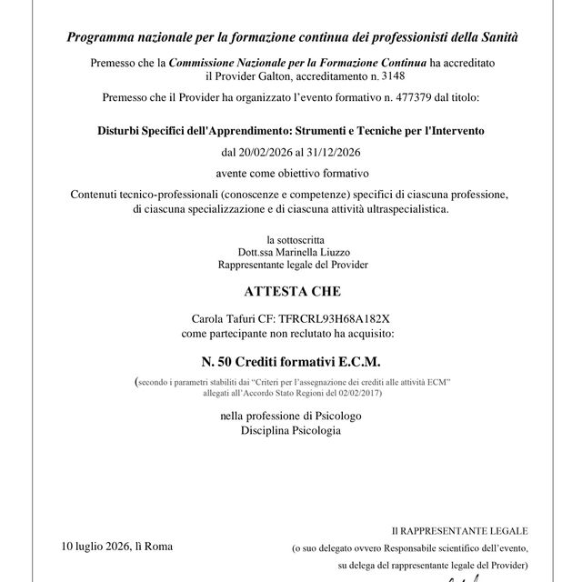 Ingrandire l'immagine: certificate 1