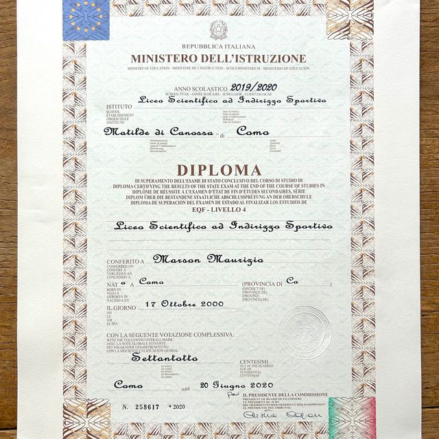 Ingrandire l'immagine: certificate 2