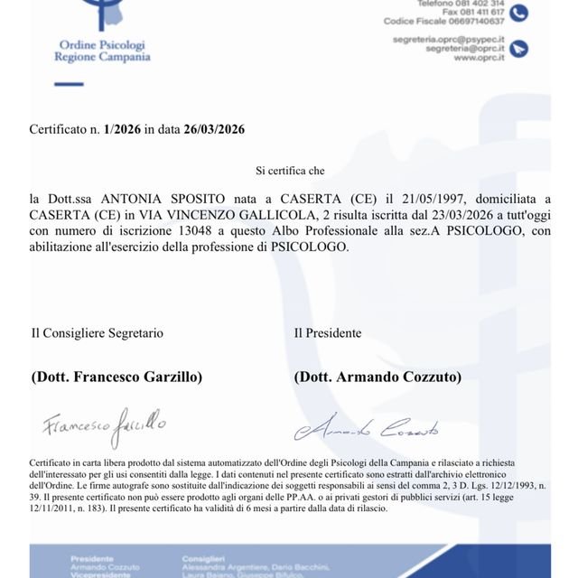 Ingrandire l'immagine: certificate 1
