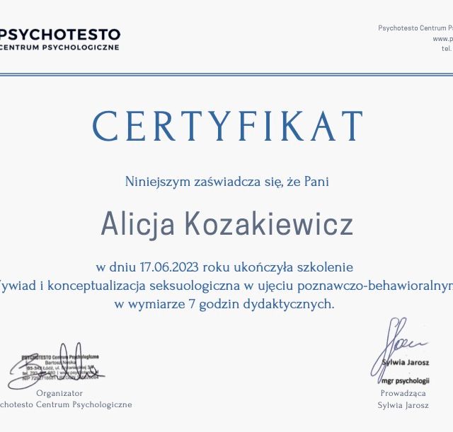 Powiększ obraz: certificate 23